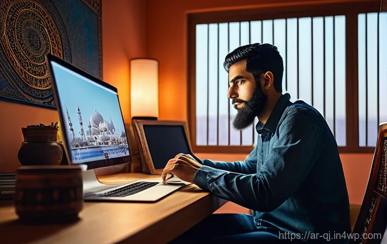 AI 이미지 생성의 비용과 ROI - **Prompt:** A young Arab man, in his late 20s, with a stylish beard and modest, modern casual wear (...